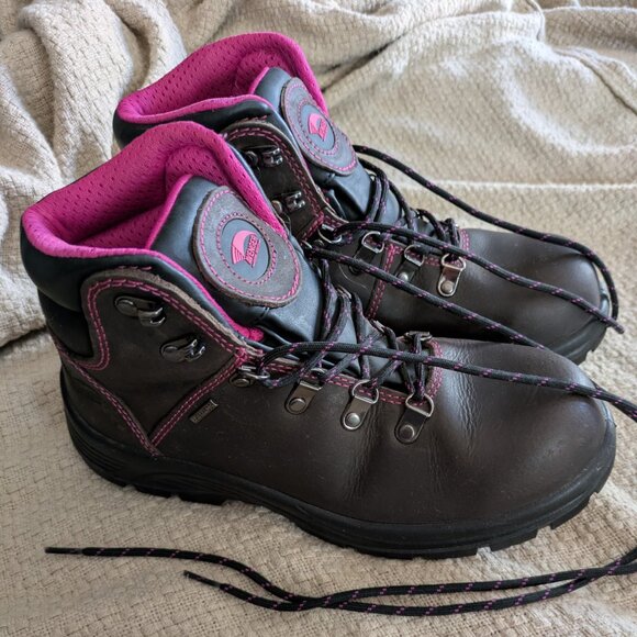 Avenger Women's Waterproof Steel-Toe Safety Boots Size 7 - Picture 3 of 6